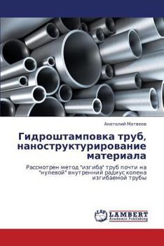 Paperback Gidroshtampovka Trub, Nanostrukturirovanie Materiala [Russian] Book