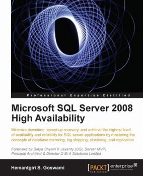 Paperback Microsoft SQL Server 2008 High Availability Book