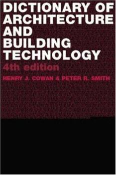 Paperback Dictionary of Architectural and Building Technology Book