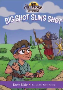 Hardcover Big Shot Sling Shot: David's Story Book