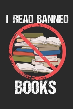 Paperback I Read Banned Books: Weekly Organizer, Planer, 106 pages, 6x9", ruled, with two pages for each week plus to do list Book