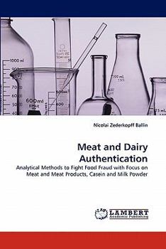 Paperback Meat and Dairy Authentication Book
