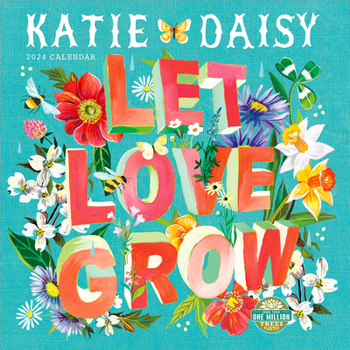 Calendar Katie Daisy 2024 Wall Calendar: Meet Me in the Meadow Book