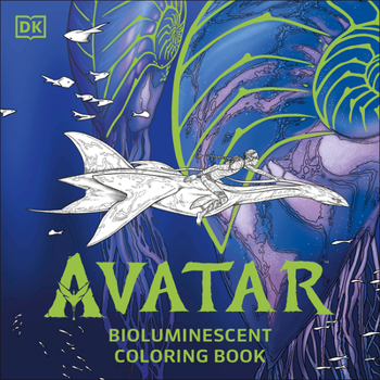 Paperback Avatar Bioluminescent Coloring Book: The Officially Licensed Glow in the Dark Coloring Book