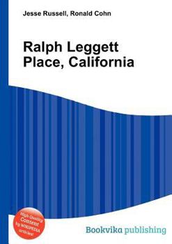 Paperback Ralph Leggett Place, California Book