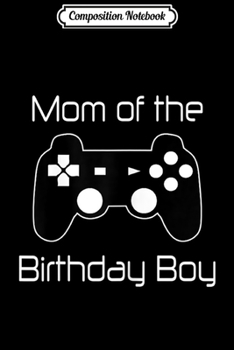 Composition Notebook: Womens Video Game Gamer Truck Birthday Party for Mom Journal/Notebook Blank Lined Ruled 6x9 100 Pages