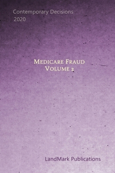 Paperback Medicare Fraud: Volume 2 Book