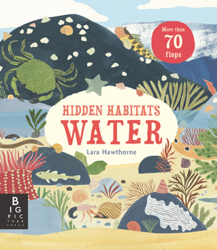 Hardcover Hidden Habitats: Water Book