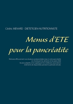 Paperback Menus d'été pour la pancréatite [French] Book