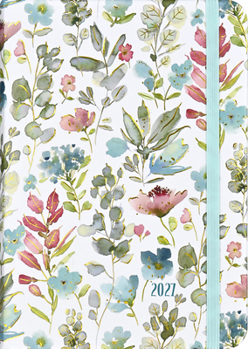 Misc. 2027 Floral Watercolor Weekly Planner (16 Months, Sept 2026 to Dec 2027) Book