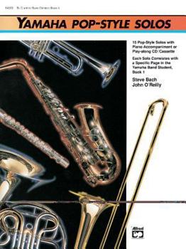 Paperback Yamaha Pop-Style Solos: Horn in F (Yamaha Band Method) Book