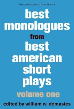 Paperback Best Monologues from Best American Short Plays Book