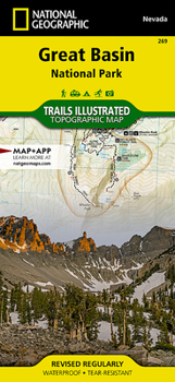 Map Great Basin National Park Book