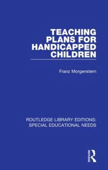 Hardcover Teaching Plans for Handicapped Children Book