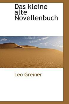 Paperback Das Kleine Alte Novellenbuch Book
