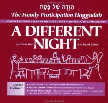 Paperback A Different Night: A Family Participation Haggadah Book