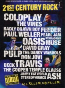 Paperback 21st Century Rock for Guitar TAB Book