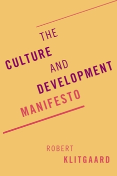 Paperback The Culture and Development Manifesto Book