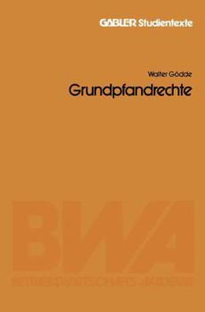 Paperback Grundpfandrechte [German] Book