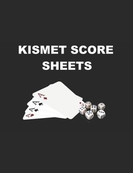 Paperback Kismet Score Card: Make It Easy for Tracking Your Scores 120 pages Book