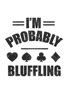 Carnet De Notes: Poker Bluffe Mains Cadeaux En Ligne Coeur Croix 120 Pages, 6X9 (Environ A5), Grille � Point