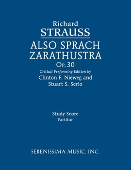 Paperback Also sprach Zarathustra, Op.30: Study score Book
