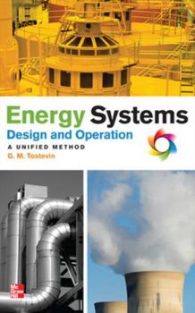 Hardcover Energy Systems Design and Operation: A Unified Method Book