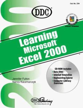 Spiral-bound Learning Microsoft Excel 2000 [With CDROM] Book