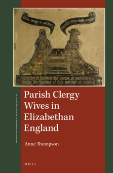 Hardcover Parish Clergy Wives in Elizabethan England Book