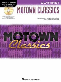 Paperback Motown Classics - Instrumental Play-Along Series: Clarinet Book