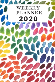 2020 Planner Weekly : January to December: Watercolor Cover (2020 Popular Planner)