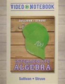 Paperback Video Notebook for Intermediate Algebra Book