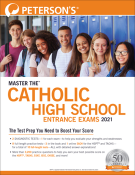 Paperback Master the Catholic High School Entrance Exams 2021 Book