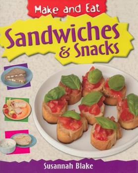 Paperback Sandwiches & Snacks Book