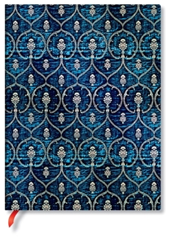 Misc. Blue Velvet Ultra Lined Softcover Journal, 176pg, 100gsm, Velvet Dalmatic Collection by Paperblanks (Blue Velvet) Book