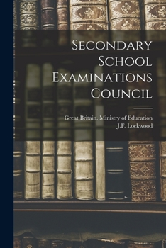 Secondary School Examinations Council