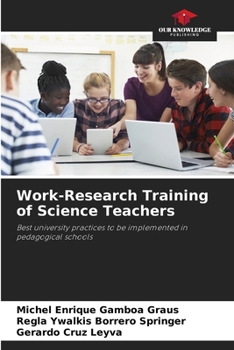 Paperback Work-Research Training of Science Teachers Book