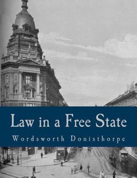 Paperback Law in a Free State (Large Print Edition) [Large Print] Book