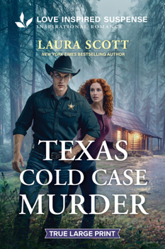 Paperback Texas Cold Case Murder [Large Print] Book