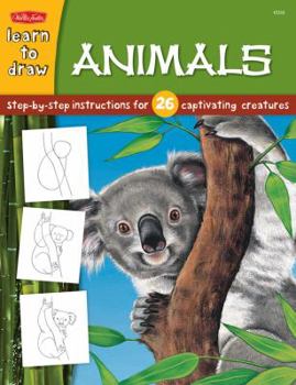 Paperback Animals: Step-By-Step Instructions for 26 Captivating Creatures Book