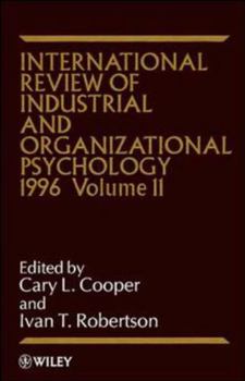 Hardcover International Review of Industrial and Organizational Psychology 1996, Volume 11 Book