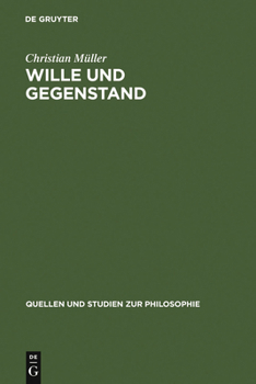 Hardcover Wille und Gegenstand = Wille Und Gegenstand [German] Book