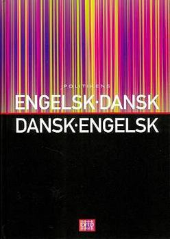Hardcover Politikens English-Danish and Danish-English Dictionary Book