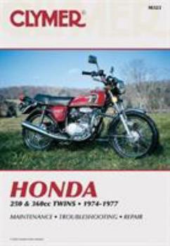 Paperback Honda 250 & 360cc Twins 74-77 Book