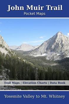Paperback John Muir Trail Pocket Maps Book