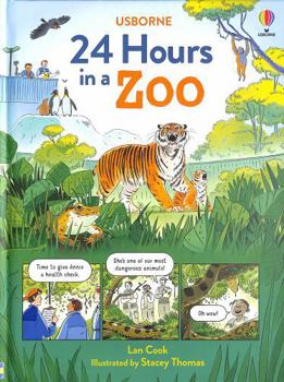 Hardcover 24 Hours in a Zoo Book