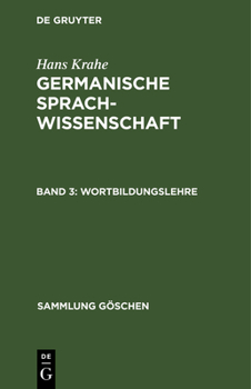 Hardcover Wortbildungslehre [German] Book