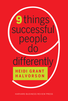 Paperback Nine Things Successful People Do Differently Book