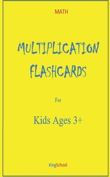 Paperback Math - Multiplication flashcards for kids Ages 3+: size 5_8 inch page 51 Book