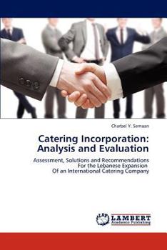 Paperback Catering Incorporation: Analysis and Evaluation Book